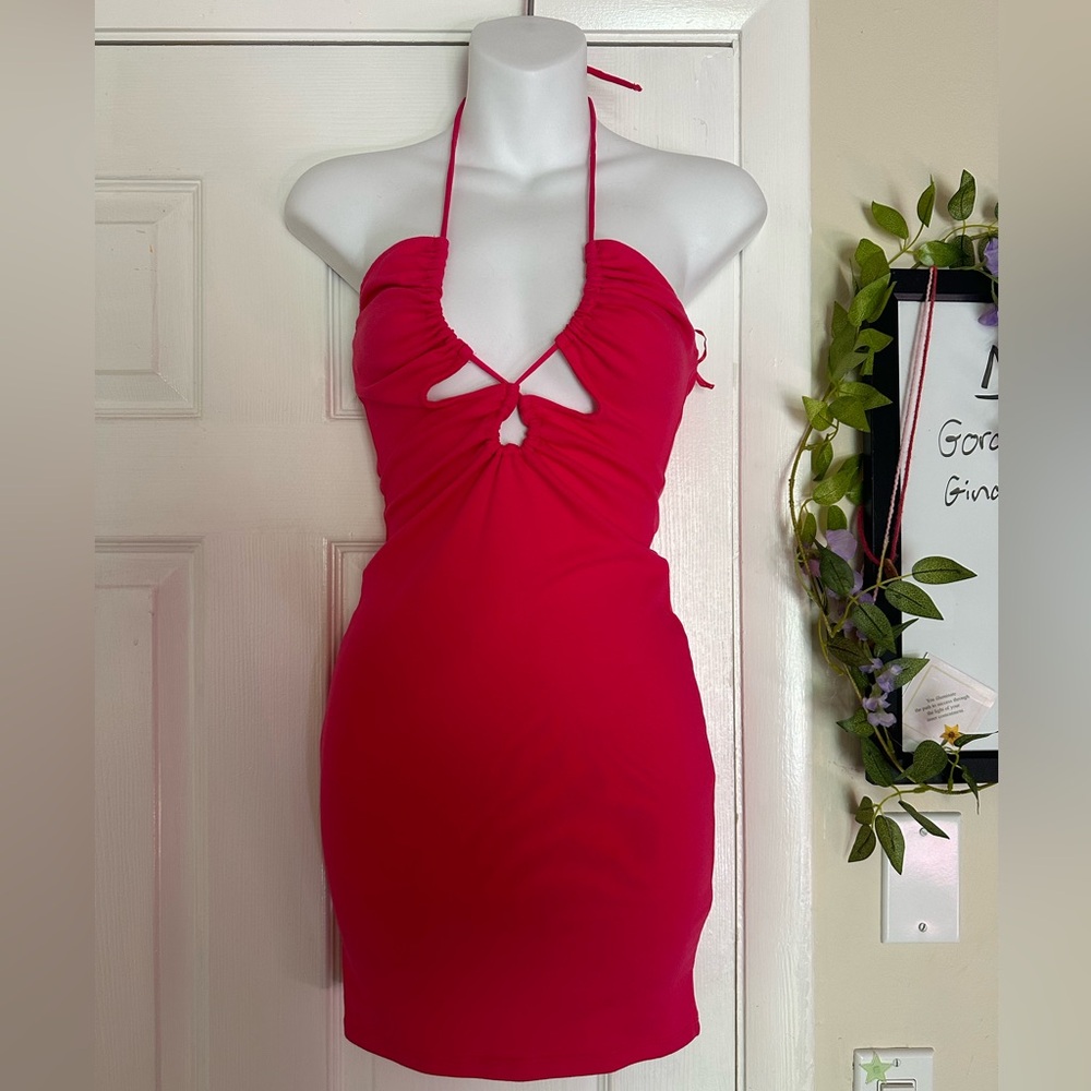 Hot Pink Zara mini dress